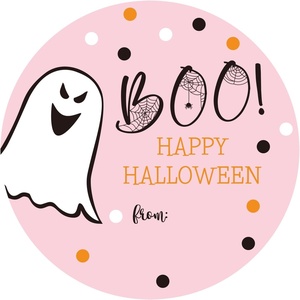 image:imageG2PLUS 60PCS Happy Halloween Stickers 2 Inches Round Halloween Thank You for All You Do Stickers Boo Gift Label Envelope Seals Sticker for Adults Gift Wrapping Candy Bags Party FavorsHalloweenBoo