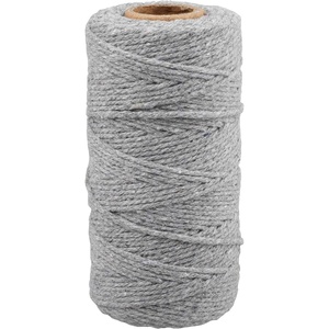 image:imageG2PLUS Christmas String 2MM 656 Feet White and Green Cotton String Gift Wrapping Twine for CraftsGray