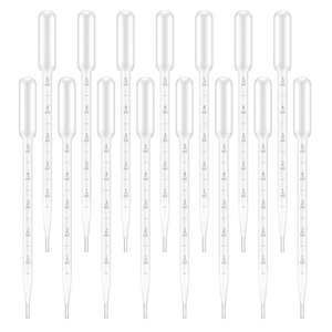 image:imageG2PLUS Disposable Plastic Dropper  25pcs Transfer Pipettes 3ml Graduated Dropper for Essential Oils Lab Use DIY Crafts5ml100pcs