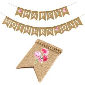 image:imageG2PLUS Happy Easter Burlap Banner Prestrung Colorful Easter Bunny Garland with Pompom Ball Rustic Farmhouse Easter Bunting Banner for Home Mantel Fireplace Party amp Spring DecPink White CarnationMothers day