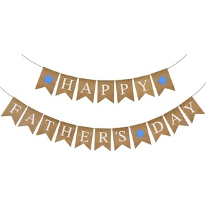 image:imageG2PLUS Happy Easter Burlap Banner Prestrung Colorful Easter Bunny Garland with Pompom Ball Rustic Farmhouse Easter Bunting Banner for Home Mantel Fireplace Party amp Spring DecWhite BlueFathers day