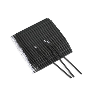 image:imageG2PLUS Micro Swabs  100pcs Cotton Swabs for Makeup Purple Disposable Applicators Brush for Nails Eyeliner and Lash Tech SuppliesBlack100pcs