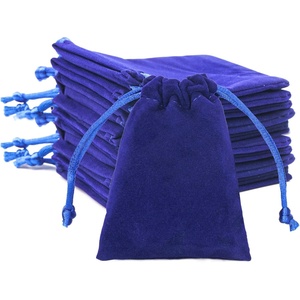 image:imageG2PLUS Pink Velvet Jewelry Pouches 20PCS Small Velvet Gift Bags with Drawstring Christmas Gift Bags for Wedding Favors Candy Bag Party Favors 47x59Royal Blue