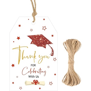 image:imageG2PLUS Thank You Nurse Gift Tags  50Pcs Happy Nurses Week Tags with String Thank You for All You Do Tag for Appreciate Nueses Party FavorsGraduation  Red