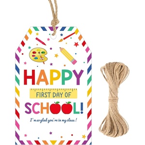 image:imageG2PLUS Thank You Nurse Gift Tags  50Pcs Happy Nurses Week Tags with String Thank You for All You Do Tag for Appreciate Nueses Party FavorsHappy First Day of School