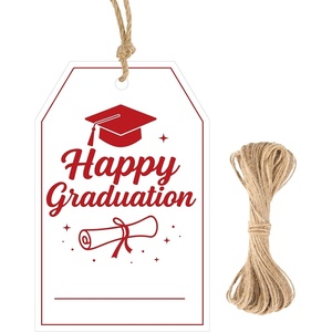 image:imageG2PLUS Thank You Nurse Gift Tags  50Pcs Happy Nurses Week Tags with String Thank You for All You Do Tag for Appreciate Nueses Party FavorsHappy Graduation  Red