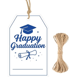image:imageG2PLUS Thank You Nurse Gift Tags  50Pcs Happy Nurses Week Tags with String Thank You for All You Do Tag for Appreciate Nueses Party FavorsHappy Graduation  Blue