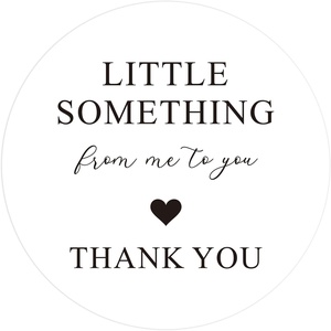 image:imageG2PLUS Thank You Stickers 120PCS Thank You for Celebrating with Us Stickers 2 Round Gold Foil Envelope Seals Labels for Birthday Wedding Graduation Party FavorsLittle Something from Me to You