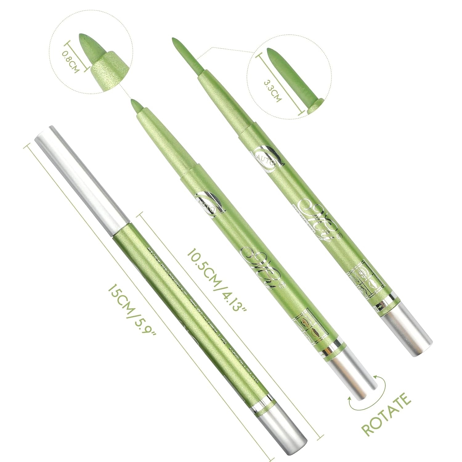 image:imageG2PLUS 12 PCS Colorful Eyebrow Pencil Colored Eyeliners Colorful Liquid Eyeliner for Eyebrow Lip Liner Pencil Pen Makeup Cosmetic Set Kit Tool Waterproof