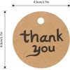 image:imageG2PLUS 100PCS Thank You Very Much Tags Rose Gold Foil Thank You Tag 22 in White Paper Round Gift Tags with String for Gift Wrapping DIY Arts amp Crafts Wedding Party FavorsKraft 1