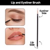 image:imageG2PLUS 100pcs Eyeliner Brush Disposable Pointed Makeup Applicators Black Eyelash Serum Brushes amp Eyeshadow Applicators for Professional Makeup Precise Eye Makeup Beauty Salon ToolsBrown