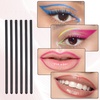image:imageG2PLUS 100pcs Eyeliner Brush Disposable Pointed Makeup Applicators Black Eyelash Serum Brushes amp Eyeshadow Applicators for Professional Makeup Precise Eye Makeup Beauty Salon ToolsBlack