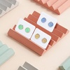 image:imageG2PLUS 200PCS Earring Display Cards Kraft Paper Earrings Holder Card 110 x 157 Ear Stud Earring Card for Handmade Earrings Studs Selling and Small Jewelries BrownWhite200PCS Small Earring Cards
