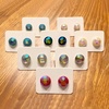 image:imageG2PLUS 200PCS Earring Display Cards Kraft Paper Earrings Holder Card 110 x 157 Ear Stud Earring Card for Handmade Earrings Studs Selling and Small Jewelries BrownWhite200PCS Small Earring Cards