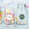 image:imageG2PLUS 210PCS Baby Shower Candy Stickers 075 inch Round Sage Green Baby Shower Stickers for Hershey Kisses Envelope Seals Invitations