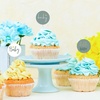 image:imageG2PLUS 210PCS Baby Shower Candy Stickers 075 inch Round Sage Green Baby Shower Stickers for Hershey Kisses Envelope Seals Invitations
