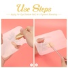 image:imageG2PLUS 2PCS Acrylic Cosmetic Palette with 2PCS SpatulaMakeup Palette Mixing Tray Apply for Eye Shadow Nail Art Pigment Blending RectangleRectangle