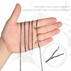 image:imageG2PLUS Black Raffia Paper Ribbon 2MM 656 Ft Natural Raffia String for Crafts Gift Wrapping Crocheting Packing DIY Arts and Crafts Halloween Christmas Party Favors