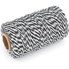 image:imageG2PLUS Black String 2MM 328 Feet Natural Cotton String for Crafts Black Cotton Bakers Twine String Packing String for Gift Wrapping DIY Arts and Crafts Halloween Christmas DecorBlack and White