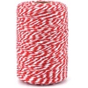 image:imageG2PLUS Black String 2MM 328 Feet Natural Cotton String for Crafts Black Cotton Bakers Twine String Packing String for Gift Wrapping DIY Arts and Crafts Halloween Christmas DecorRed and Whitepackage 1