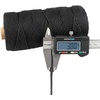 image:imageG2PLUS Black String 2MM 328 Feet Natural Cotton String for Crafts Black Cotton Bakers Twine String Packing String for Gift Wrapping DIY Arts and Crafts Halloween Christmas DecorBlack