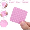 image:imageG2PLUS Cleaning Cotton Pads 600PCS Lint Free Pads Pink Makeup Remover Pad for Face FingernailPink