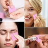 image:imageG2PLUS Cleaning Cotton Pads 600PCS Lint Free Pads Pink Makeup Remover Pad for Face FingernailPink
