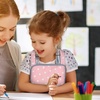 image:imageG2PLUS Cotton Aprons for 25 years GirlsApron for Children Great for Daughters Litter Girls