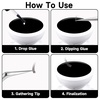 image:imageG2PLUS Glue Rings for Eyelash Extensions 100pcs Disposable Lash Rings for Pigment Baby Pink Eyelash Glue Holder Makeup Plastic Glue Cup for Nail Art and TattooWhite