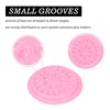 image:imageG2PLUS Glue Rings for Eyelash Extensions 100pcs Disposable Lash Rings for Pigment Baby Pink Eyelash Glue Holder Makeup Plastic Glue Cup for Nail Art and TattooLight Pink