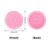 image:imageG2PLUS Glue Rings for Eyelash Extensions 100pcs Disposable Lash Rings for Pigment Baby Pink Eyelash Glue Holder Makeup Plastic Glue Cup for Nail Art and TattooLight Pink
