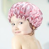 image:imageG2PLUS Kids Shower Cap 2 Pack Cute Cartoon Bath Hat Reusable Double Layer Bathing Cap for Toddlers and Children Hair Washingbunny