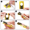 image:imageG2PLUS Nail Forms for Gel Builder 500PCS Nail Extension Forms Long Length Reusable Tip Shape Guide Stickers for DIY and Home Use Salon SuppliesGold