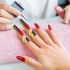 image:imageG2PLUS Nail Forms for Gel Builder 500PCS Nail Extension Forms Long Length Reusable Tip Shape Guide Stickers for DIY and Home Use Salon SuppliesGold