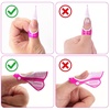 image:imageG2PLUS Nail Forms for Gel Builder 500PCS Nail Extension Forms Long Length Reusable Tip Shape Guide Stickers for DIY and Home Use Salon SuppliesRed