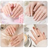 image:imageG2PLUS Nail Forms for Gel Builder 500PCS Nail Extension Forms Long Length Reusable Tip Shape Guide Stickers for DIY and Home Use Salon SuppliesRed