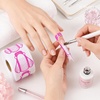 image:imageG2PLUS Nail Forms for Gel Builder 500PCS Nail Extension Forms Long Length Reusable Tip Shape Guide Stickers for DIY and Home Use Salon SuppliesRed