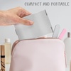 image:imageG2PLUS Portable Folding Vanity Mirror UltraSlim Aluminum Shell Travel Mirror 4x3 Inch Small Mirror for Travel Bathroom Makeup Beauty Grooming45L x 32W