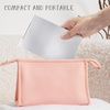 image:imageG2PLUS Portable Folding Vanity Mirror UltraSlim Aluminum Shell Travel Mirror 4x3 Inch Small Mirror for Travel Bathroom Makeup Beauty Grooming6L x 4W