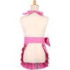 image:imageG2PLUS Thick Lemon Cotton Apron Kitchen Apron for Women Adjustable Cooking Apron with Pocket for Baking Garden ChristmasPink Cupcake