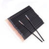 image:imageG2PLUS 100pcs Eyeliner Brush Disposable Pointed Makeup Applicators Black Eyelash Serum Brushes amp Eyeshadow Applicators for Professional Makeup Precise Eye Makeup Beauty Salon ToolsBrown