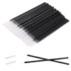 image:imageG2PLUS 100pcs Eyeliner Brush Disposable Pointed Makeup Applicators Black Eyelash Serum Brushes amp Eyeshadow Applicators for Professional Makeup Precise Eye Makeup Beauty Salon ToolsBlack