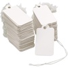image:imageG2PLUS 500PCS Small Price Tags with String Attached 18 X 1 in Clothing Size Label Coupon Tags Brown Blank Marking Merchandise Tag for Product Jewelry Clothing Tag Store Sale SuppliesWhite1500pcs