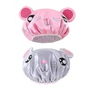 image:imageG2PLUS Kids Shower Cap 2 Pack Cute Cartoon Bath Hat Reusable Double Layer Bathing Cap for Toddlers and Children Hair Washinglittle mouse