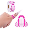 image:imageG2PLUS Nail Forms for Gel Builder 500PCS Nail Extension Forms Long Length Reusable Tip Shape Guide Stickers for DIY and Home Use Salon SuppliesRed
