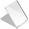 image:imageG2PLUS Portable Folding Vanity Mirror UltraSlim Aluminum Shell Travel Mirror 4x3 Inch Small Mirror for Travel Bathroom Makeup Beauty Grooming45L x 32W