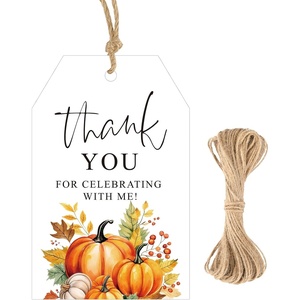 image:imageG2PLUS Thanksgiving Thank You Tags  50Pcs So Very Thankful for You Tags Fall Paper Tag with String for Gift Wrapping DIY Crafts Thanksgiving Day Autumn oliday Party FavorsPumpkin  Maple Leaf