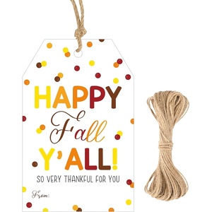 image:imageG2PLUS Thanksgiving Thank You Tags  50Pcs So Very Thankful for You Tags Fall Paper Tag with String for Gift Wrapping DIY Crafts Thanksgiving Day Autumn oliday Party FavorsDots