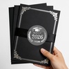 image:imageG2PLUS Graduation Stickers  120Pcs Class of 2026 Stickers 16in Silver Foil Graduation Cap Stickers Transparent Envelope Seal Sticker for Congrats Grad Invitation and Grad Party FavorsClass of 2026  Silver