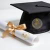 image:imageG2PLUS Graduation Stickers  120Pcs Class of 2026 Stickers 16in Silver Foil Graduation Cap Stickers Transparent Envelope Seal Sticker for Congrats Grad Invitation and Grad Party FavorsGraduation Thank You  Gold